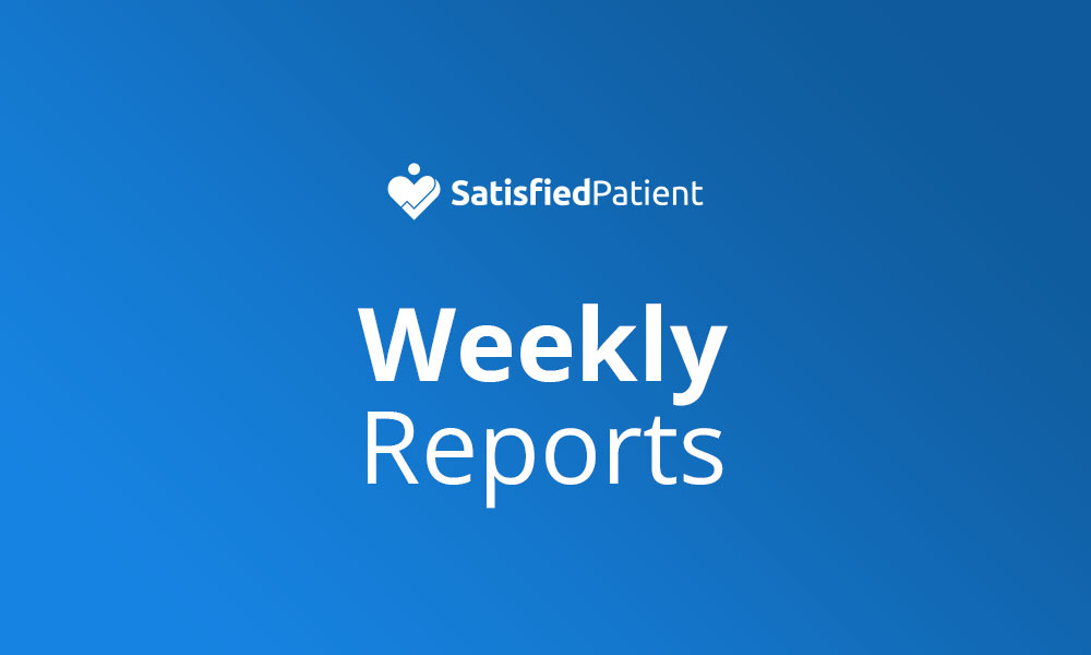 Your Weekly Online Reviews Report: Patient Insights & Trends